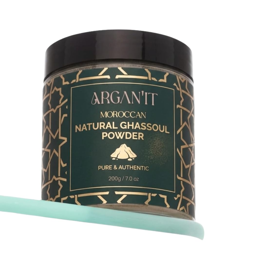 ARGAN'IT Moroccan Natural Ghassoul Powder 200g jar