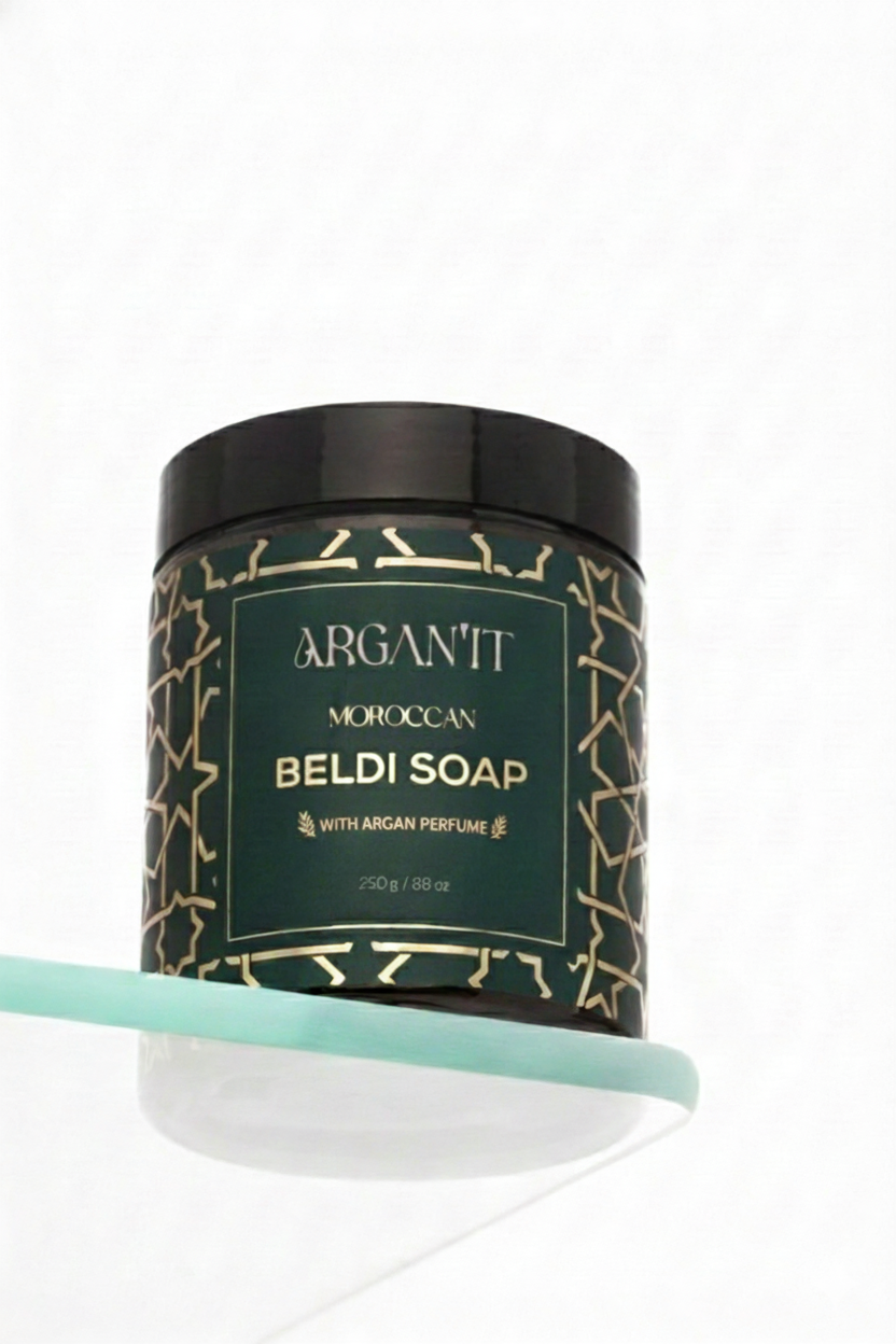 Moroccan Black Soap: Skin-Rejuvenating Exfoliation - Rose | Neroli | Eucalyptus