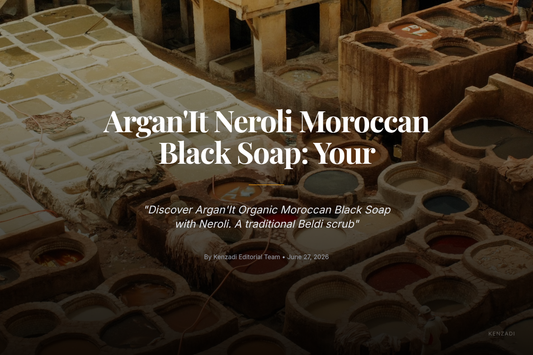Argan'It Neroli Moroccan Black Soap: Your by Kenzadi