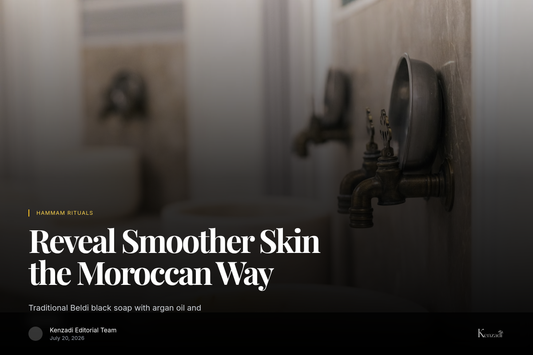 Jar of Argan'It Moroccan black soap exfoliating scrub with argan oil and lavender for hammam rituals