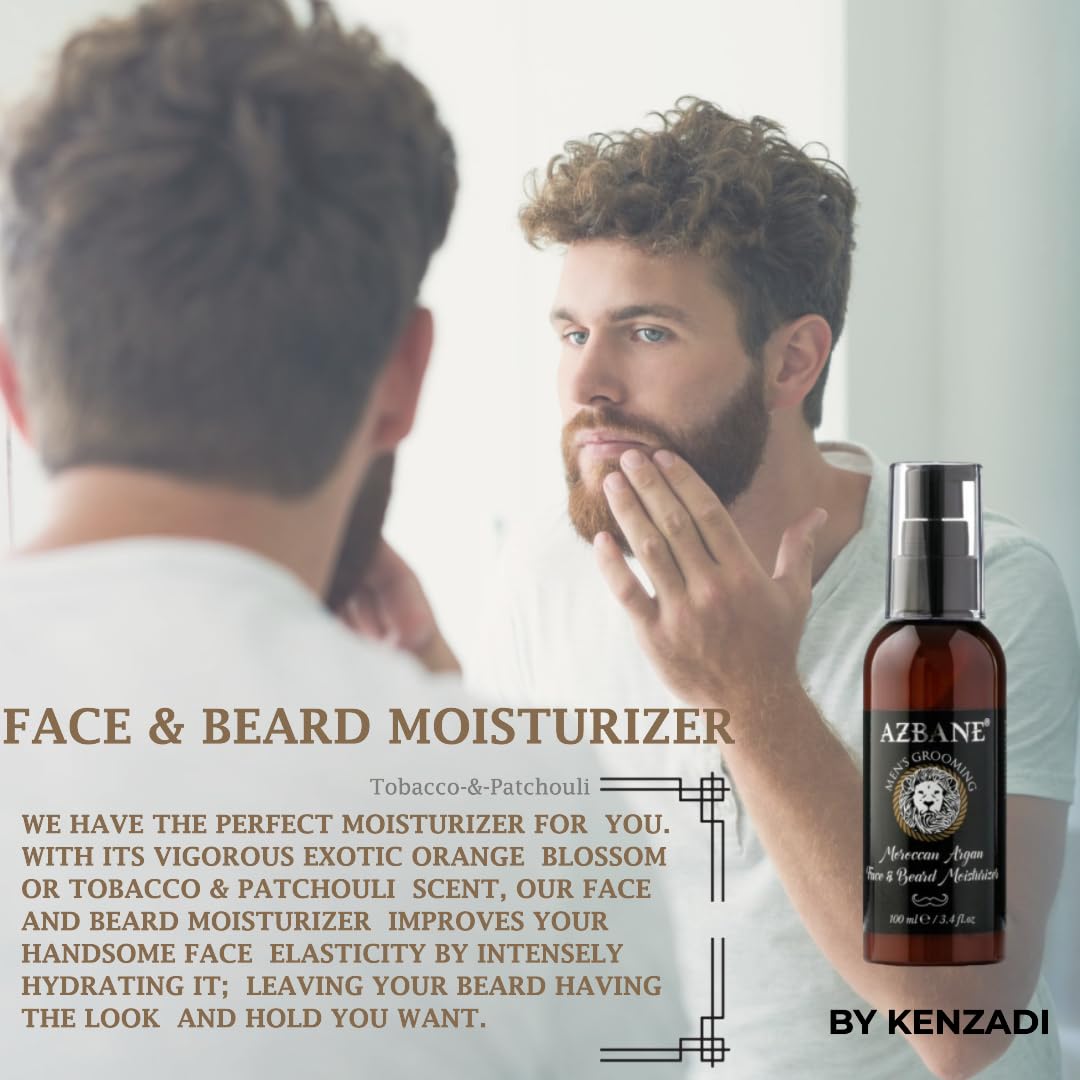 Moroccan Azbane Face & Beard Moisturizer - 100ml \ 3,4oz